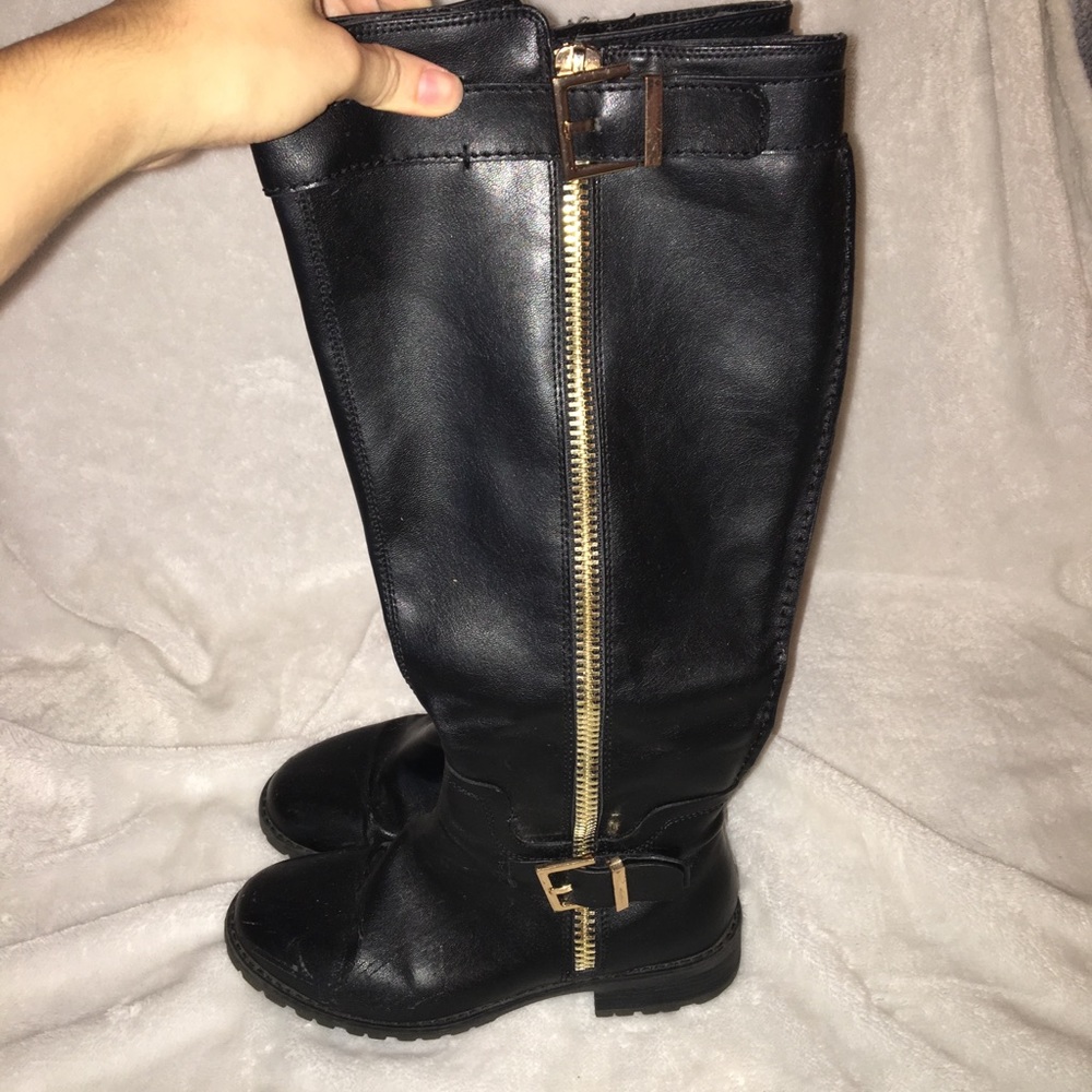 Tall Black Boots